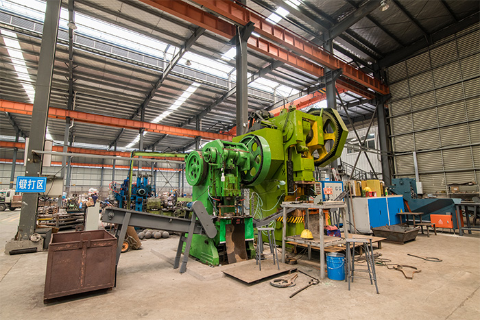 湘西网架配件-锥头加工车间